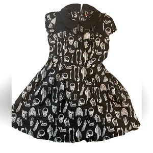 Hell Bunny Skeleton Dress - XL